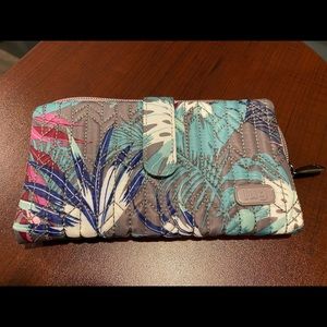 New lug tram wallet. Botanical multi